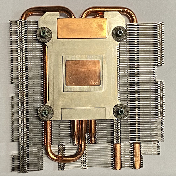 Система охолодження  (радіатор) для ігрової приставки Microsoft Xbox Series S (Оригінал з розбирання)