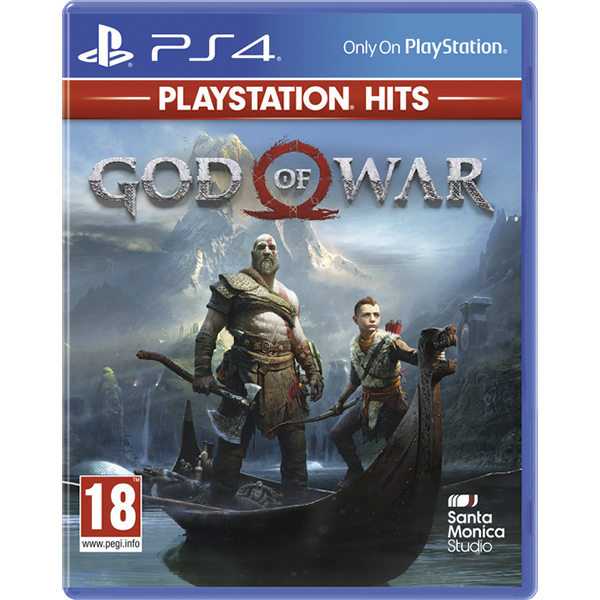 Гра God of War для PlayStation 4 Б/У (пошкоджена коробка)